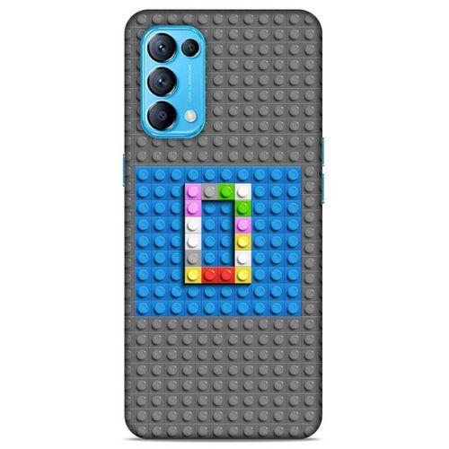 Lopard Oppo Reno 5 5G Uyumlu Kılıf BloX (26) Tpu Silikon Kılıf O Harfi