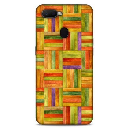 Lopard Oppo Ax7 Uyumlu Kılıf Wood'X (50) Shockproof Kılıf Desenli