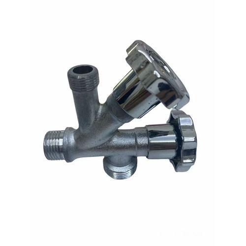 Dual Çiftli Çatallı Çamaşır Makinesi Ara Taharet Musluk Ara Musluk