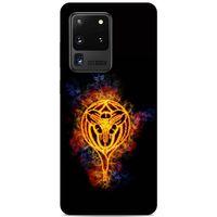 Lopard Samsung Galaxy S20 Ultra Uyumlu Kılıf FireX (18) Telefon Kılıfları Sarı siyah