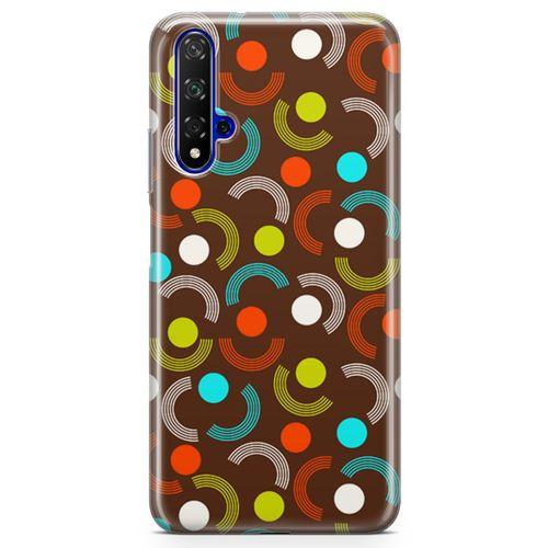 Huawei Nova 5t Kılıf Postmodern Zarafet Arka Kapak Koruma Desenli Full Koruyucu