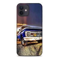 Lopard Apple iPhone 12 Uyumlu Kılıf PickUpX (32) Soft Silikon Kılıf Koyu Mavi