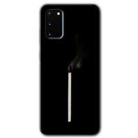 Samsung Galaxy S20 HD Baskılı Kılıf + 9D Tam Ekran Koruyucu - Sönmüş Kibrit