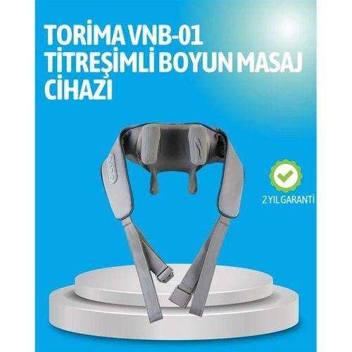 Vnb-01 Titreşimli Boyun Masaj Aleti Gri Renk