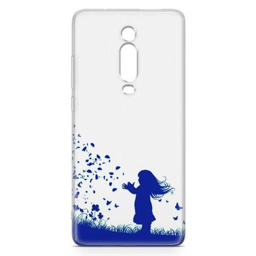 Xiaomi Redmi K20 Kılıf Özgür Kız Arka Kapak Koruma Desenli Full Koruyucu