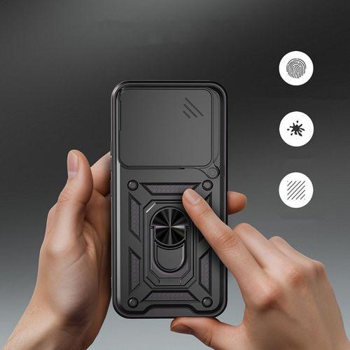 Honor 400 Kılıf Magnetik Standlı Kamera Korumalı Zore Sürgülü Vega Kapak