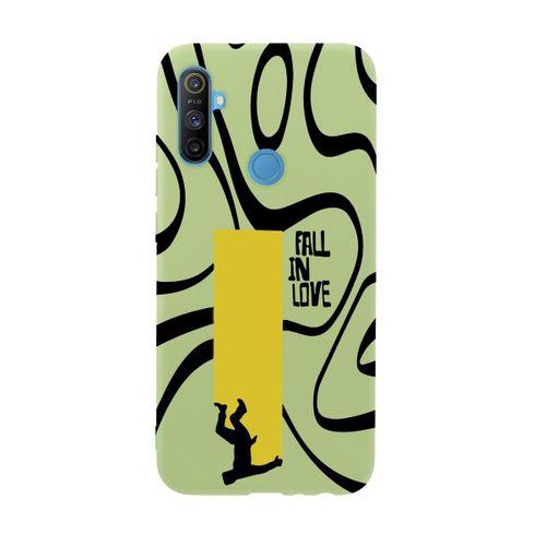 Realme C3 Fall In Love Premium Silikonlu Telefon Kılıfı