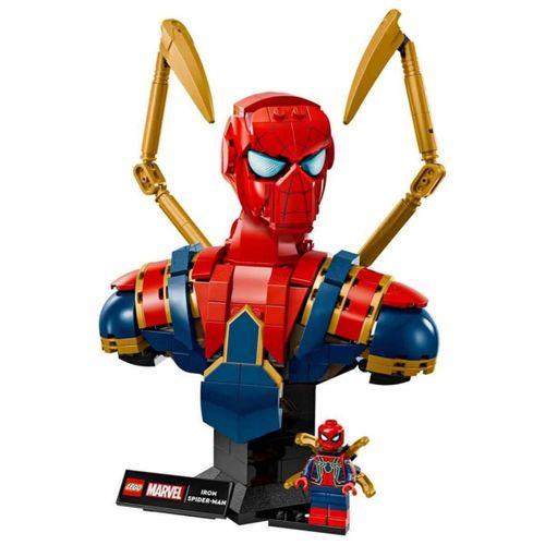Eğitici Oyuncak LEGO Marvel Iron Örümcek Adam Büstü 76326
