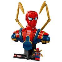 Eğitici Oyuncak LEGO Marvel Iron Örümcek Adam Büstü 76326