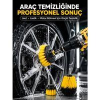 3’lü Matkap Ucu Fırça Takımı Zorlu Kirler İçin