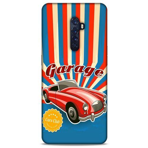 Retro (11) Desen Tam Koruma Renkli Oppo Reno 2 Kılıf