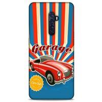 Retro (11) Desen Tam Koruma Renkli Oppo Reno 2 Kılıf