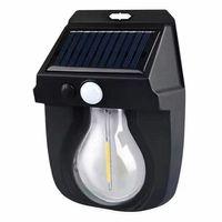 Fithome Or-118 Hareket Sensörlü Su Geçirmez Solar Bahçe Aydınlatma Duvar Lambası