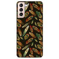 Lopard Samsung Galaxy S21 Plus Uyumlu Kılıf Tüyler (9) Kılıf