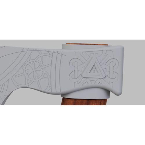 Axe Viking Magnet (Bu ürün Sadece Plastik parçadır - Almadan Önce Soru Sorabilirsiniz)