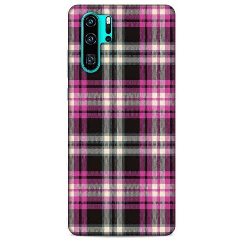 Gömlek (18) Desenli Silikon Kapak Telefon Kabı Huawei P30 Pro Kılıf
