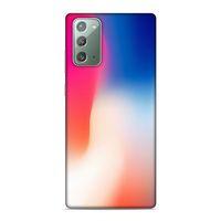 Samsung Galaxy Note 20 Kılıf Renk Sarmali Arka Kapak Silikon Koruma Full Koruyucu