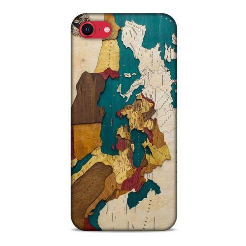 Apple iPhone SE 2020 Uyumlu Kılıf Ottoman (15) Antişok Kılıf Osmanlı Haritası