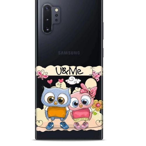 Zoologix (68) Samsung Galaxy Note 20 Ultra Şeffaf Kılıf Silikon Desenli