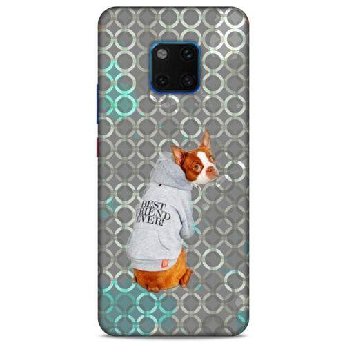 Huawei Mate 20 Pro Kılıf Köpek Kıyafetleri (44) Tough Armor Kılıf Boston Terrier Eşofman