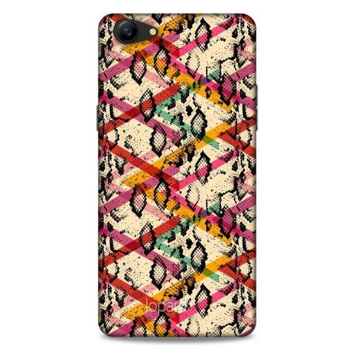 Oppo A79 Kılıf Pastel Renkler (14) Lansman Kılıf Kırmızı Krem