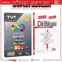 Doktrin TYT Geometri Bomba ve AKM Dil Bilgisi Soru Bankası Seti 2 Kitap