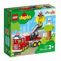 10969   Duplo - İtfaiye Kamyonu,  21 parça +2 yaş