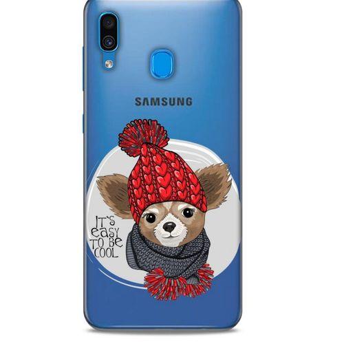 Zoologix (96) Samsung Galaxy M10 Şeffaf Kılıf Silikon Desenli