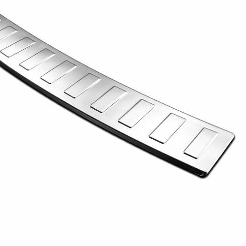 Volkswagen Uyumlu Caddy 2021- Arka Tampon Üstü Koruma Paslanmaz Çelik