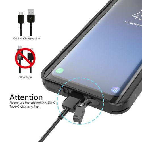 Samsung S9 Plus Kılıf Düşmelere Dayanıklı Toz Su Geçirmez Kapak