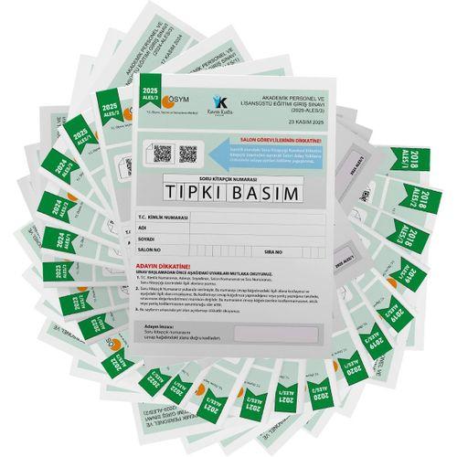 2026 ALES ÖSYM Tıpkı Basım EN EKONOMİK Çıkmış Soru 23lü Deneme Paketi Video/PDF Çözüm Türkiye Geneli