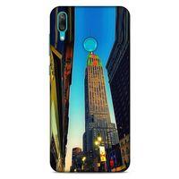 Huawei Y7 Prime 2019 Kılıf Dünya Mimarisi (6) Silikon Kılıf Empire State