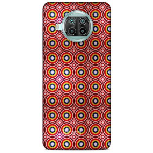 Xiaomi Mi 10T Lite 5G Kılıf Pastel Renkler (40) Fit Silikon Kılıf Yeşil Kırmızı