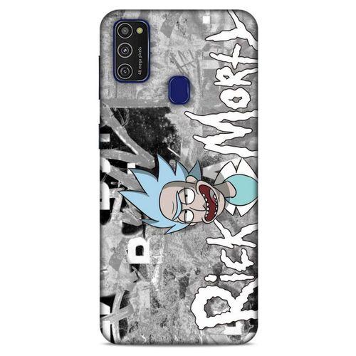 Samsung Galaxy M21 Uyumlu Kılıf Rick And Morty (10) Full Koruma Kılıfı Space Beth