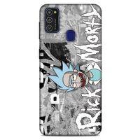 Samsung Galaxy M21 Uyumlu Kılıf Rick And Morty (10) Full Koruma Kılıfı Space Beth