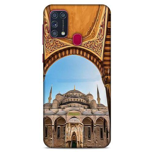 Samsung Galaxy M31 Kılıf Dünya Mimarisi (13) Silikon Kap Sultanahmet Camii