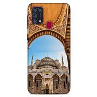 Samsung Galaxy M31 Kılıf Dünya Mimarisi (13) Silikon Kap Sultanahmet Camii