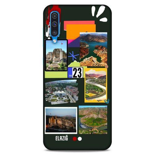 Lopard Samsung Galaxy A50 Uyumlu Kılıf Şehirli ※ (23) Elazığ Ultra Koruma Kılıfı
