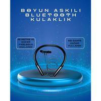 Polygold Pg-100 Type-c Şarjlı Bluetooth Kulaklık – Boyun Askılı, Uzun Pil Ömürlü, Mikrofonlu