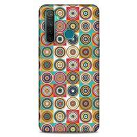 Oppo Realme 5 Pro Kılıf Pastel Renkler (44) Tough Armor Kılıf Karışık Renkli