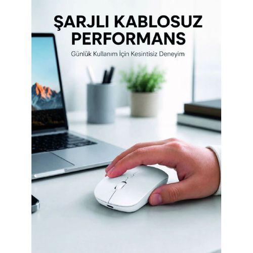5000 Dpı Bluetooth Kablosuz Mouse Hafif Ergonomik Sessiz Wireless Fare