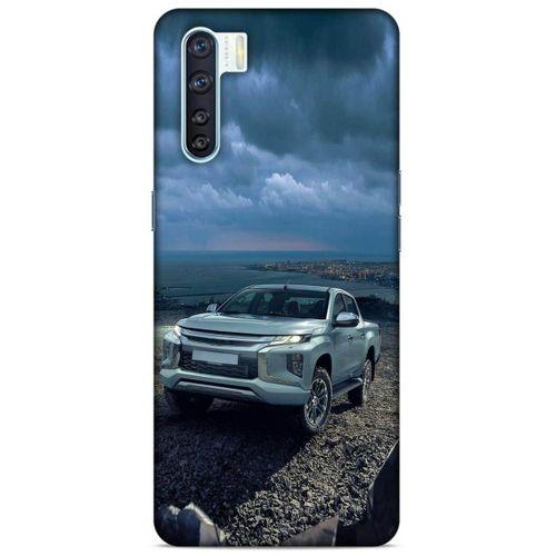 Lopard Oppo A91 Uyumlu Kılıf PickUpX (37) Silicone Cover Açık Mavi