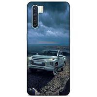 Lopard Oppo A91 Uyumlu Kılıf PickUpX (37) Silicone Cover Açık Mavi