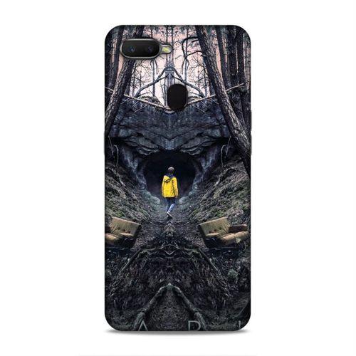 Oppo Ax7 Kılıf Dark Arka Kapak Silikon Koruma Full Koruyucu