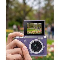 48 Mp Dijital Fotoğraf Makinesi 4k Video Flip Ekranlı Kompakt