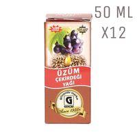Üzüm Çekirdeği Yağı 50ml X12 Adet