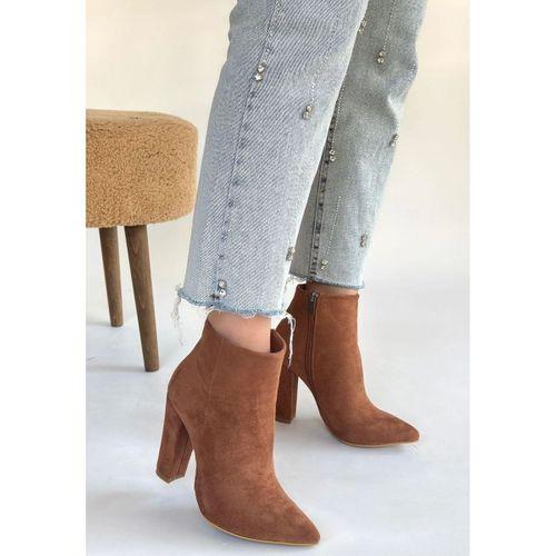 Loora Vizon Süet Topuklu Bot