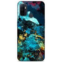 Lopard Huawei P40 Uyumlu Kılıf Soyut Sanat (40) Desenli Fit Silikon Kılıf