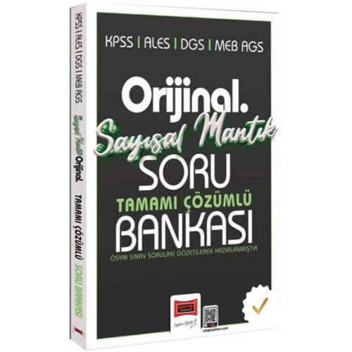 KPSS ALES DGS MEB AGS Orijinal Sayısal Mantık Tamamı Çözümlü Soru Bankası Yargı Yayınları
