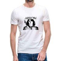 Arrow Black & White Erkek Beyaz Tshirt